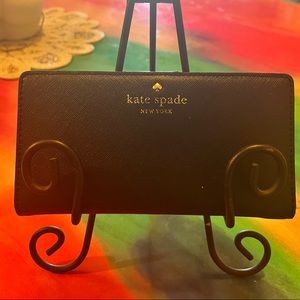 Kate Spade Black Leather Wallet